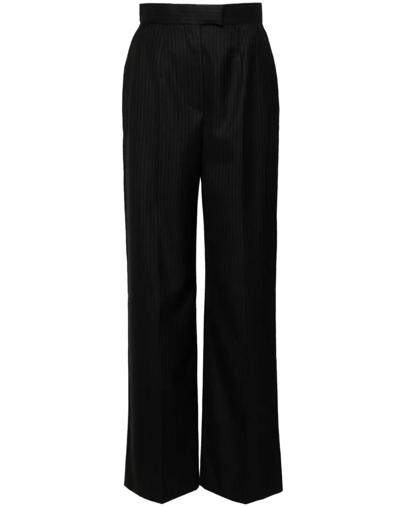 Alexander McQueen Hose mit Nadelstreifen - Blau Blau