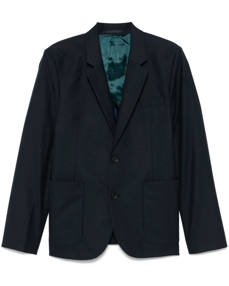Paul Smith Sakko mit fallendem Revers - Blau Blau