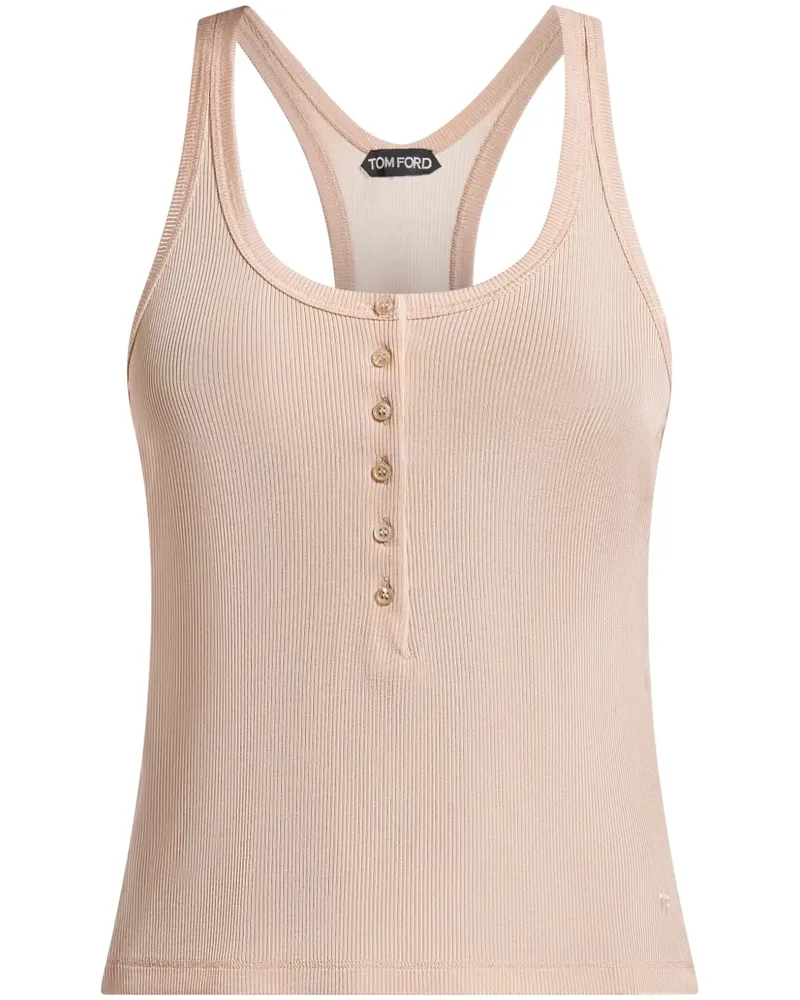 Tom Ford Geripptes Trägershirt - Rosa Rosa