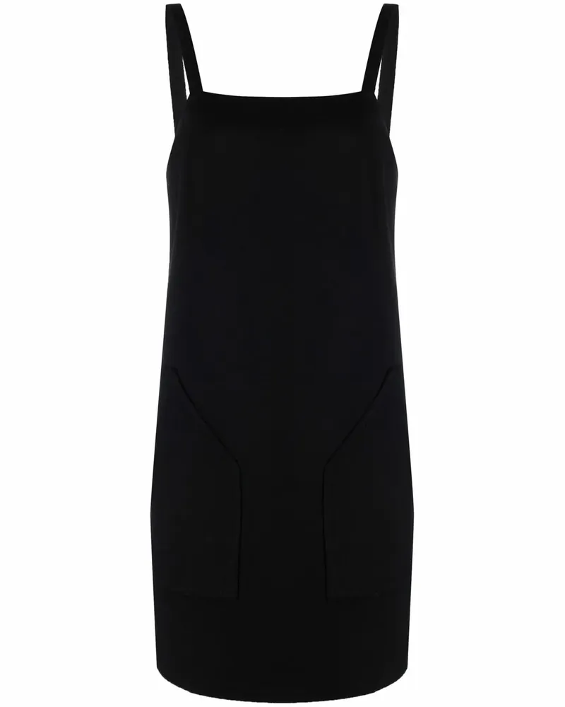 Max Mara Gestricktes Minikleid - Schwarz Schwarz