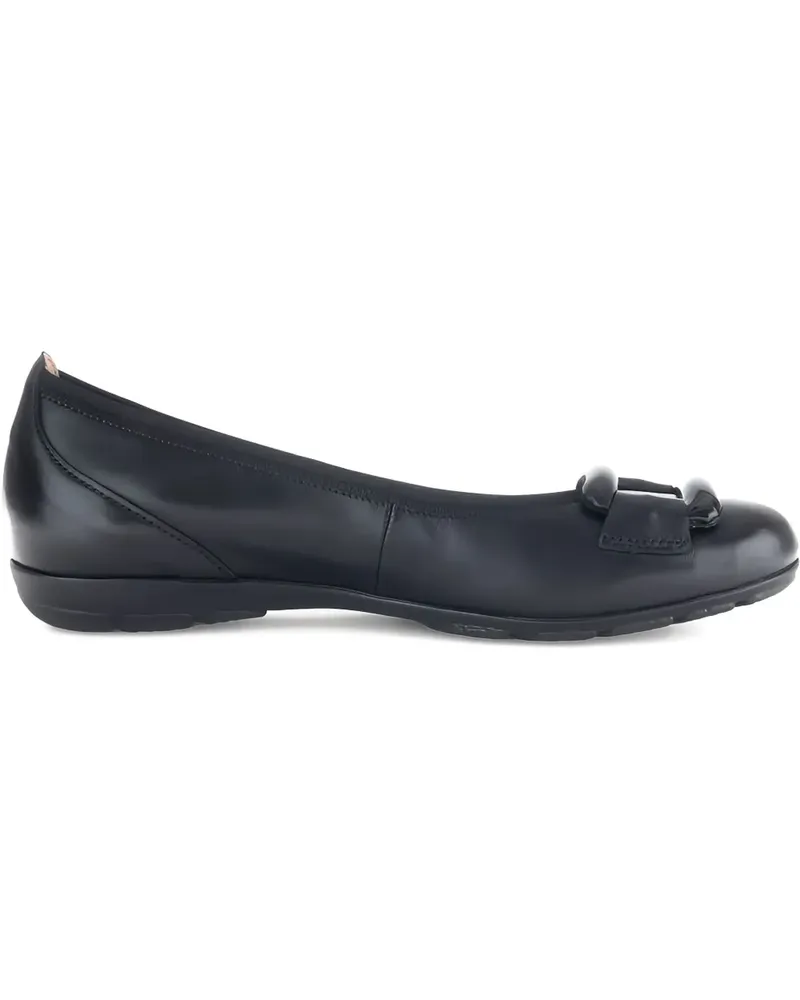 Gabor Ballerinas mit Schnallendetail - Schwarz Schwarz