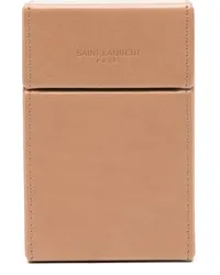 Saint Laurent Cigarette Box Reiseetui Braun