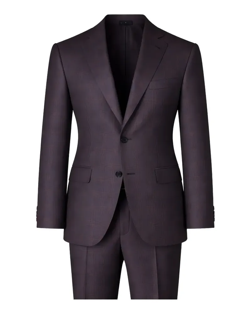 Pal Zileri check-pattern single-breasted suit - Blau Blau