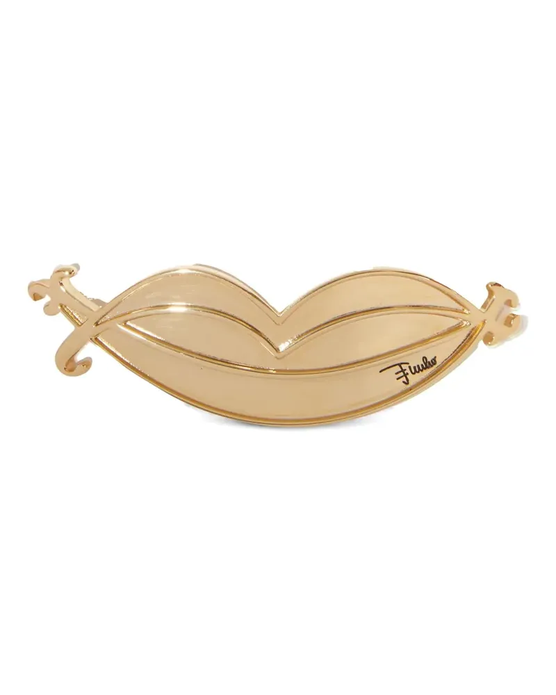 Emilio Pucci Ring mit Schal - Gold Gold