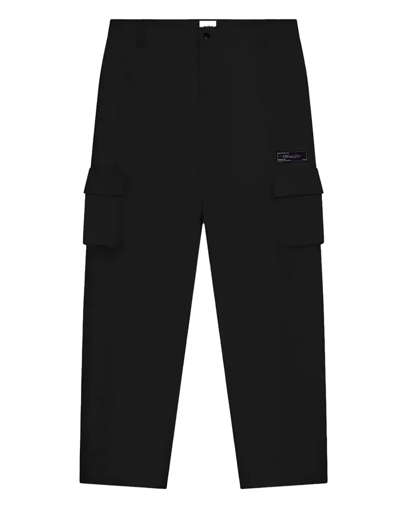 Arte Antwerp Cargohose mit geradem Schnitt - Schwarz Schwarz