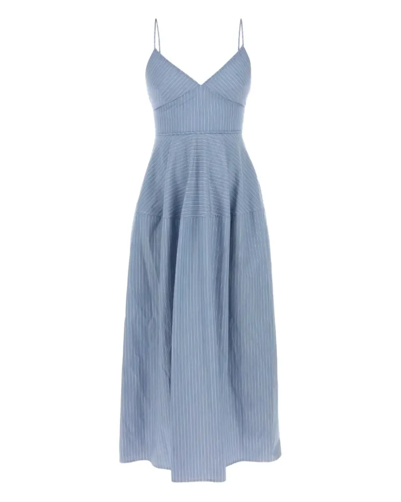 Co Basque midi dress - Blau Blau