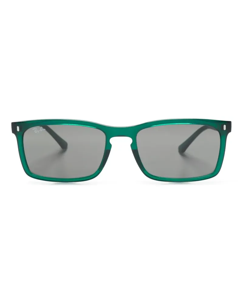 Ray Ban Sonnenbrille mit eckigem Gestell - Grün Grün