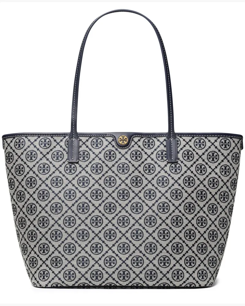 Tory Burch T Monogram Tote Bag - Blau Blau