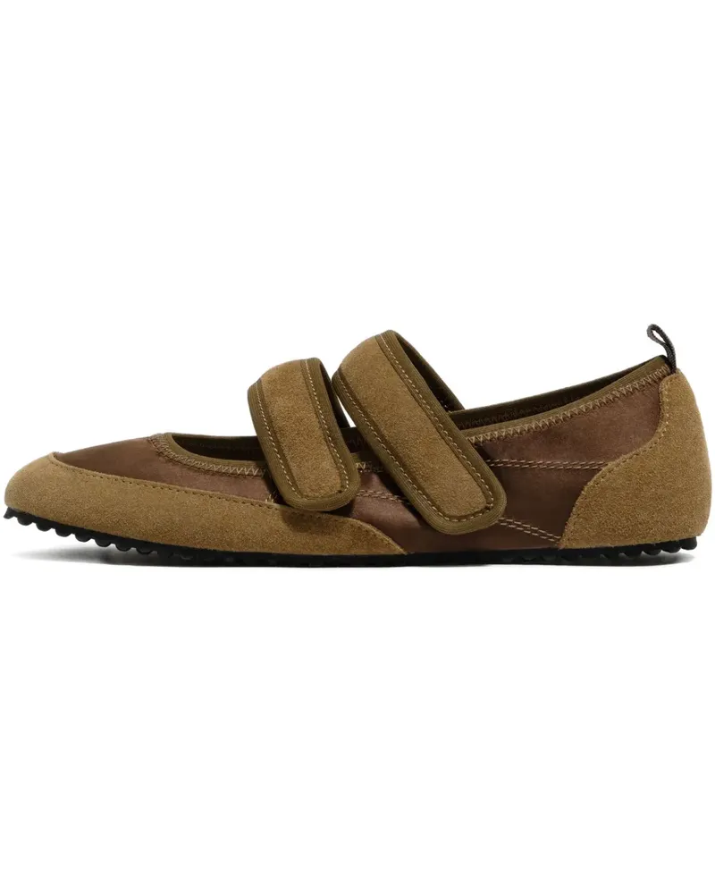 BIMBA Y LOLA Sneakerinas mit Doppelriemen - Braun Braun
