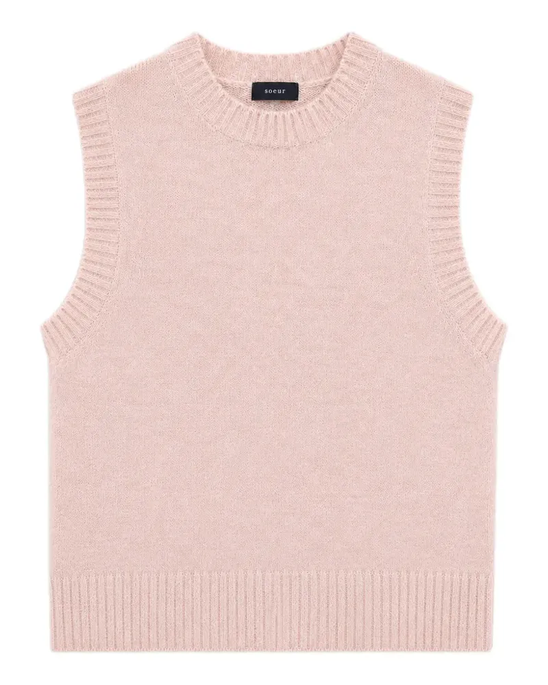 Soeur Namaste sleeveless knitted vest - Rosa Rosa
