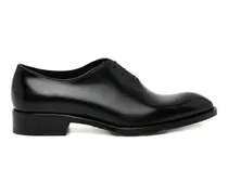 Oxford-Schuhe aus Leder - Schwarz