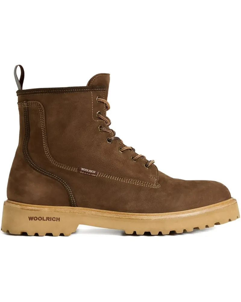 Woolrich Stiefel mit Schnürung - Braun Braun