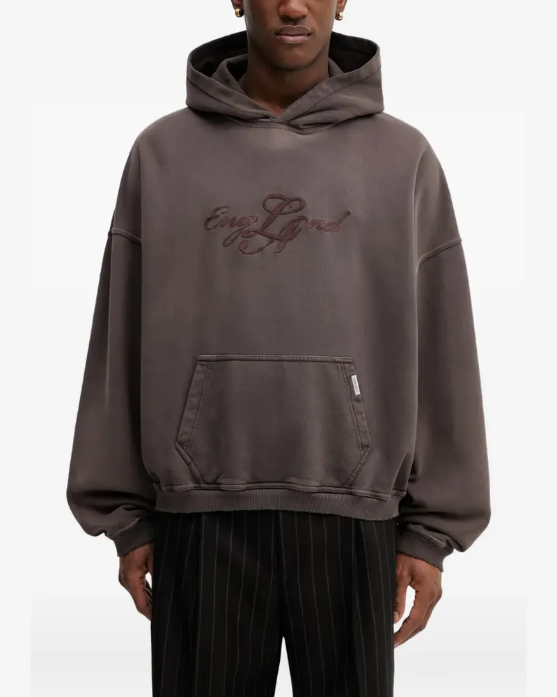 REPRESENT Hoodie mit Stickerei - Braun Braun
