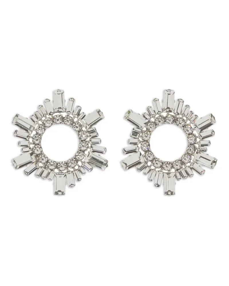 Amina Muaddi Begum Ohrringe - Silber Silber