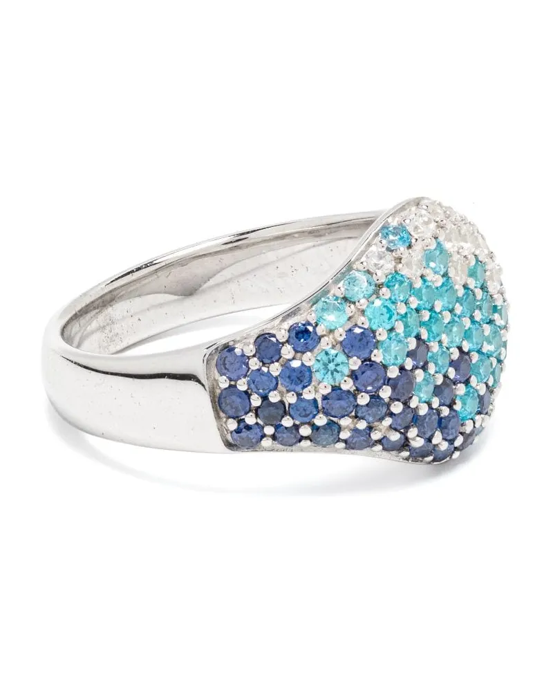 Tom Wood Ring mit Zirkonia - Silber Silber