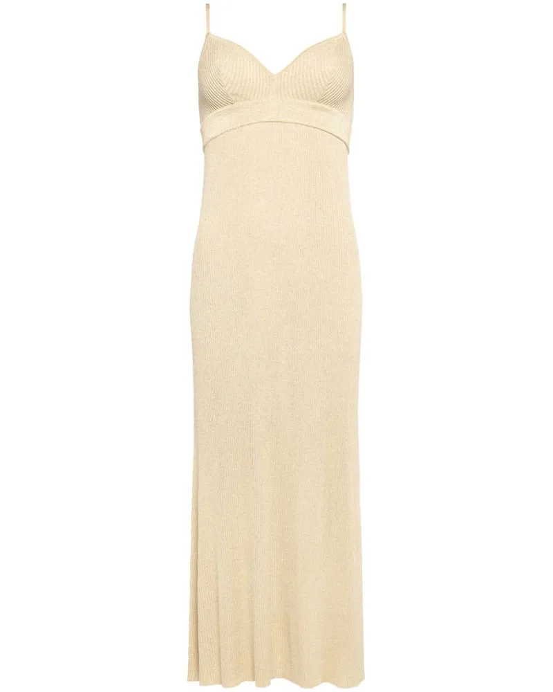 Eres Gold Midikleid - Nude Nude