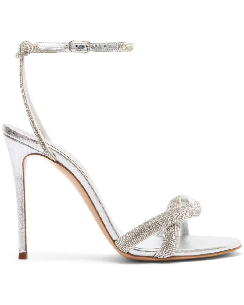 Casadei Taylor Julia Sandalen 100mm - Silber Silber