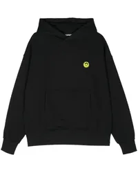 BARROW Hoodie mit Logo-Applikation Schwarz