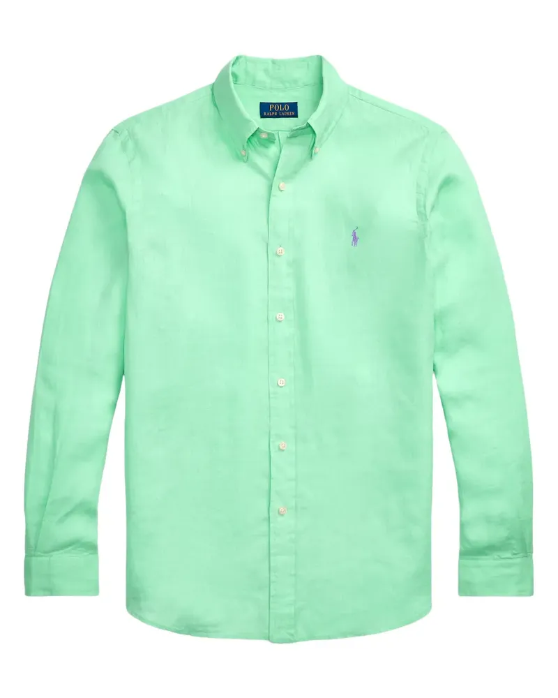Ralph Lauren Hemd mit Polo Pony - Grün Grün