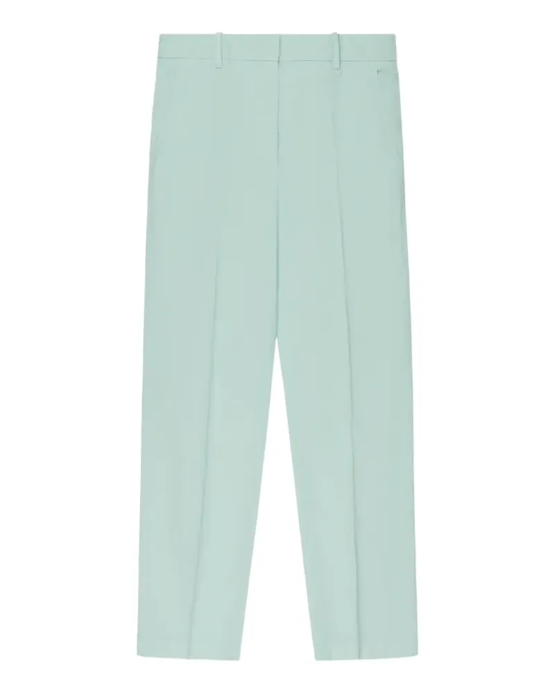 Slowear Incotex cotton-poplin trousers - Grün Grün