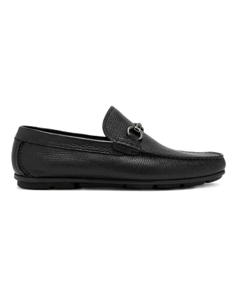 Magnanni ring-detail loafers - Schwarz Schwarz