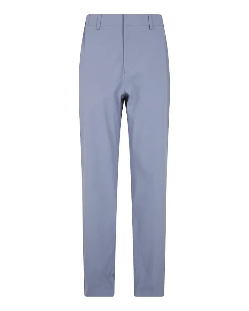 RAINS flat-front trousers - Blau Blau