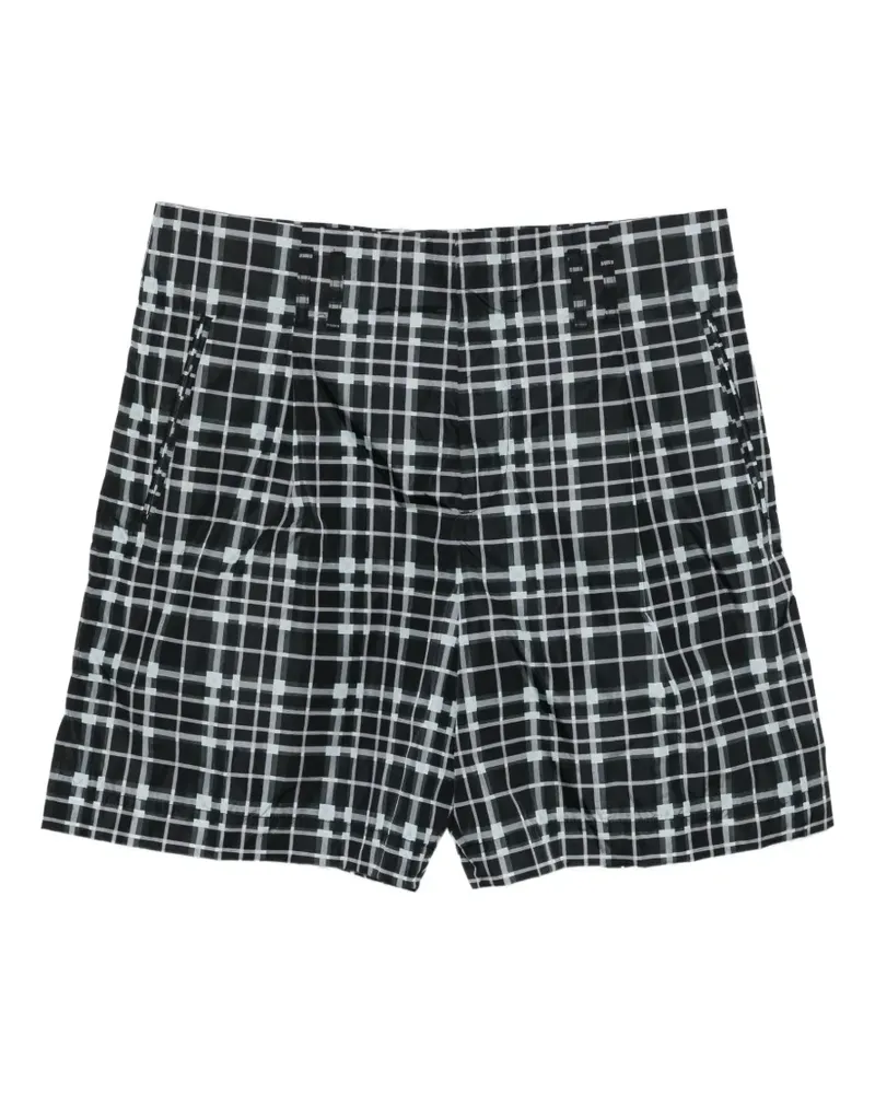 Lanvin plaid shorts - Schwarz Schwarz