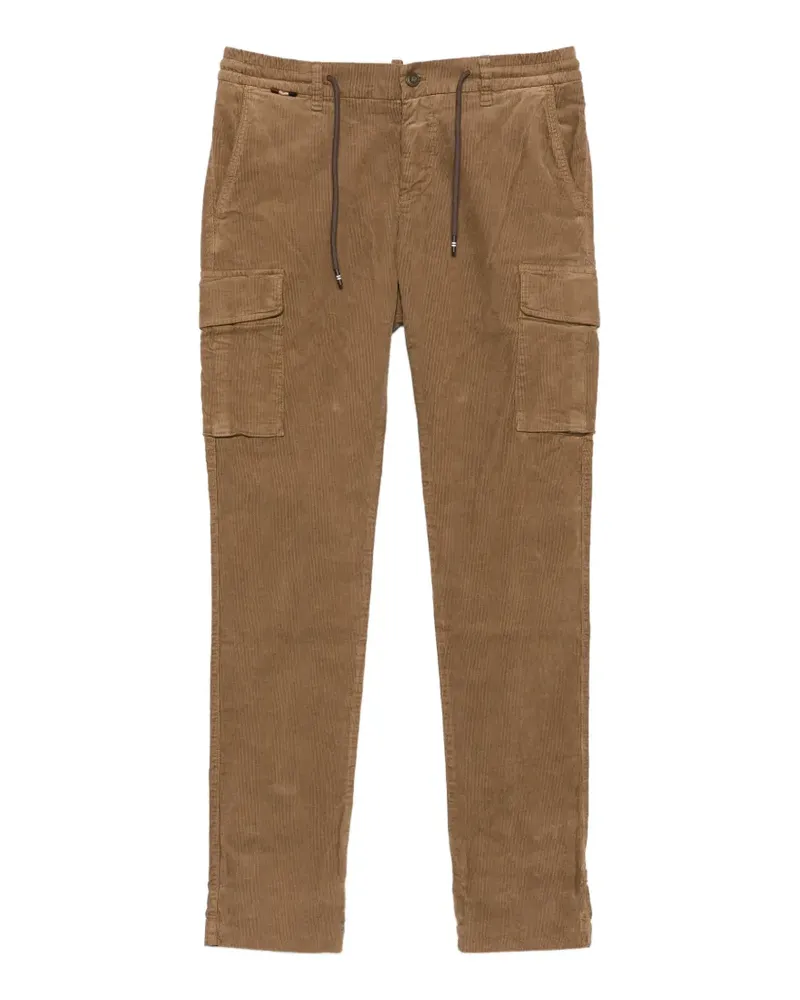 Mason's corduroy drawstring cargo trousers - Nude Nude