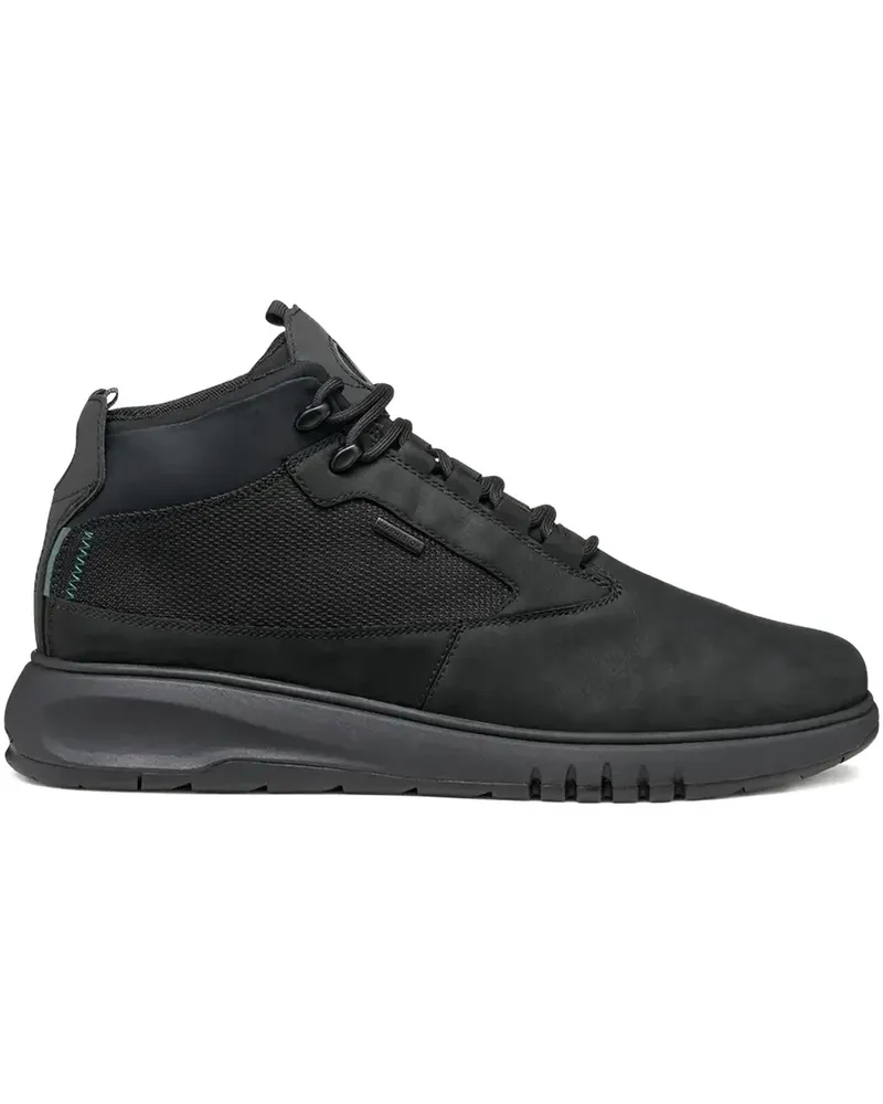 Geox Aerantis logo-plaque boots - Schwarz Schwarz