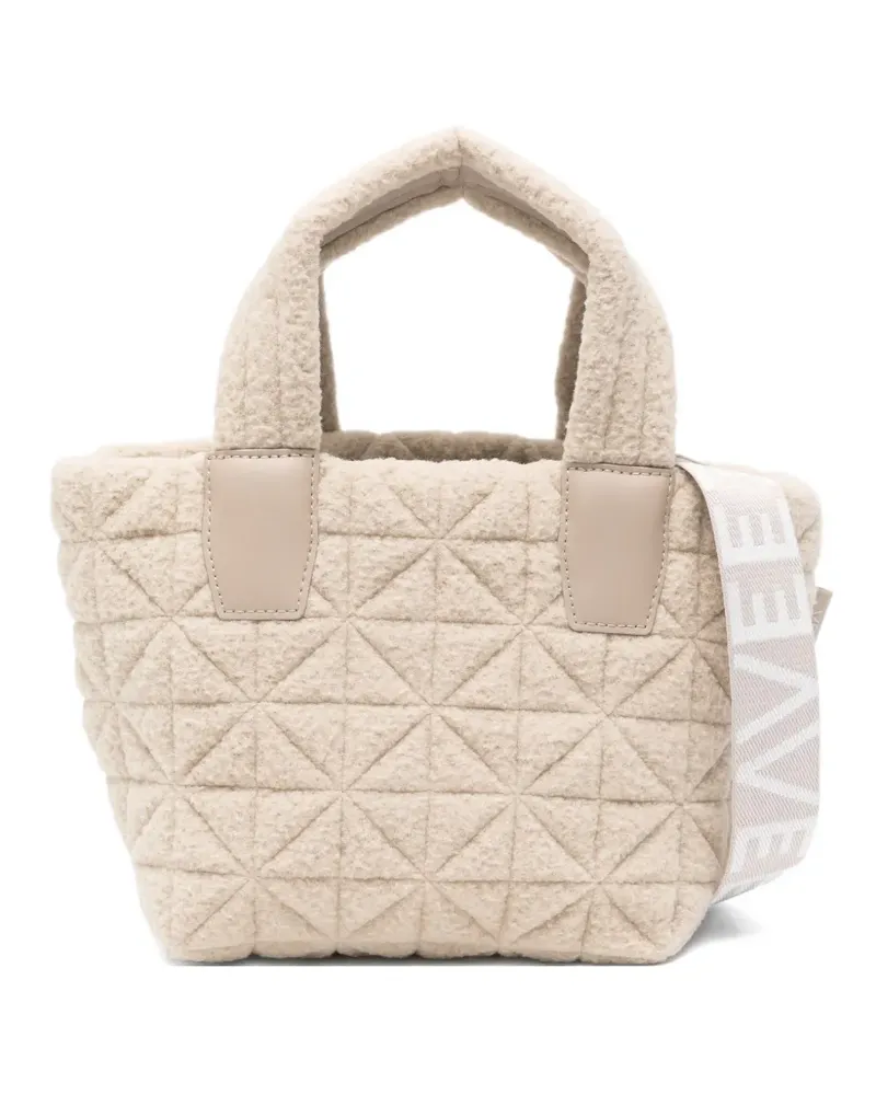 VeeCollective Gesteppter Shopper - Nude Nude