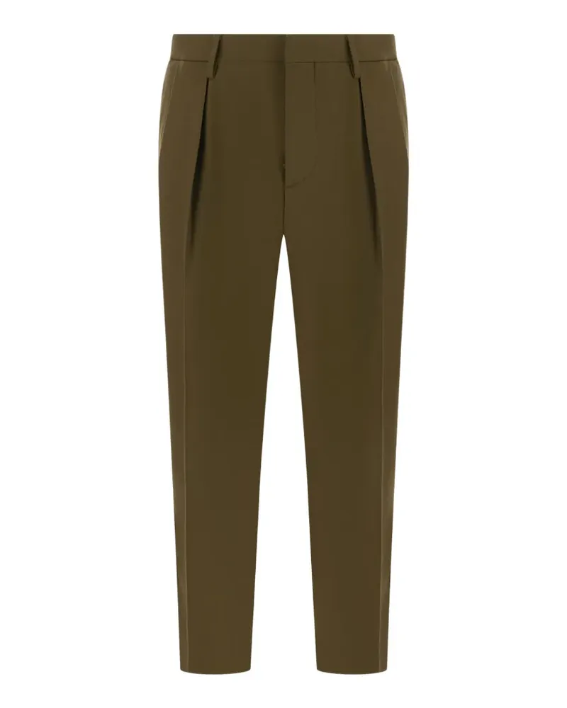 MICHAEL COAL pleated trousers - Grün Grün