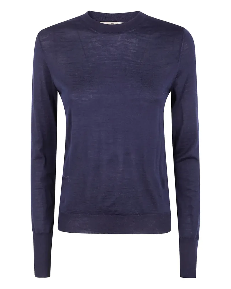 Nuur Pullover mit Rundhalsausschnitt - Blau Blau