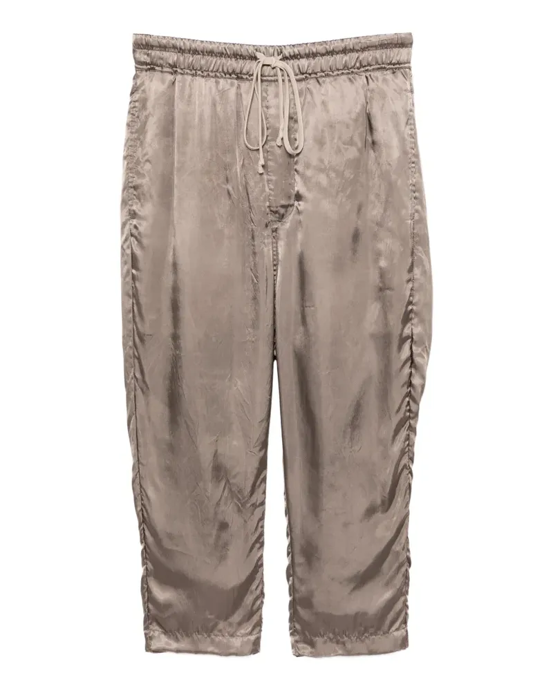 Rick Owens Astaires Cropped-Hose - Grau Grau