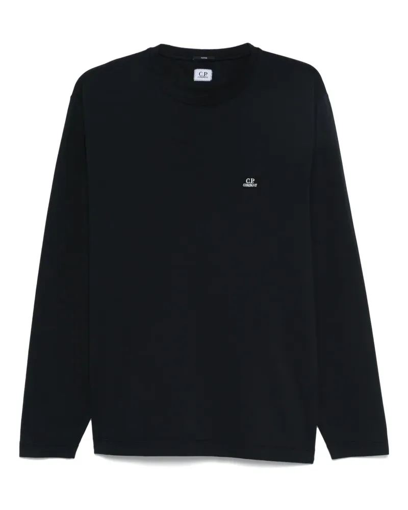 C.P. Company T-Shirt aus Piqué - Schwarz Schwarz