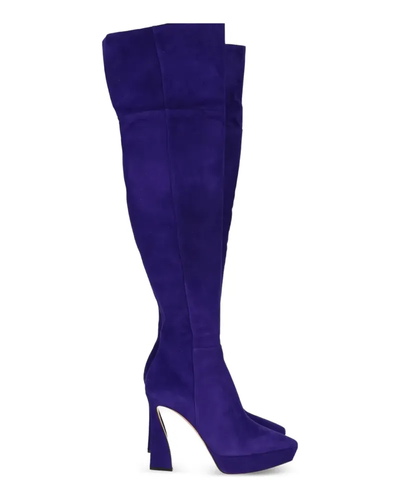 Gianvito Rossi Vertigo Overknee-Stiefel - Blau Blau