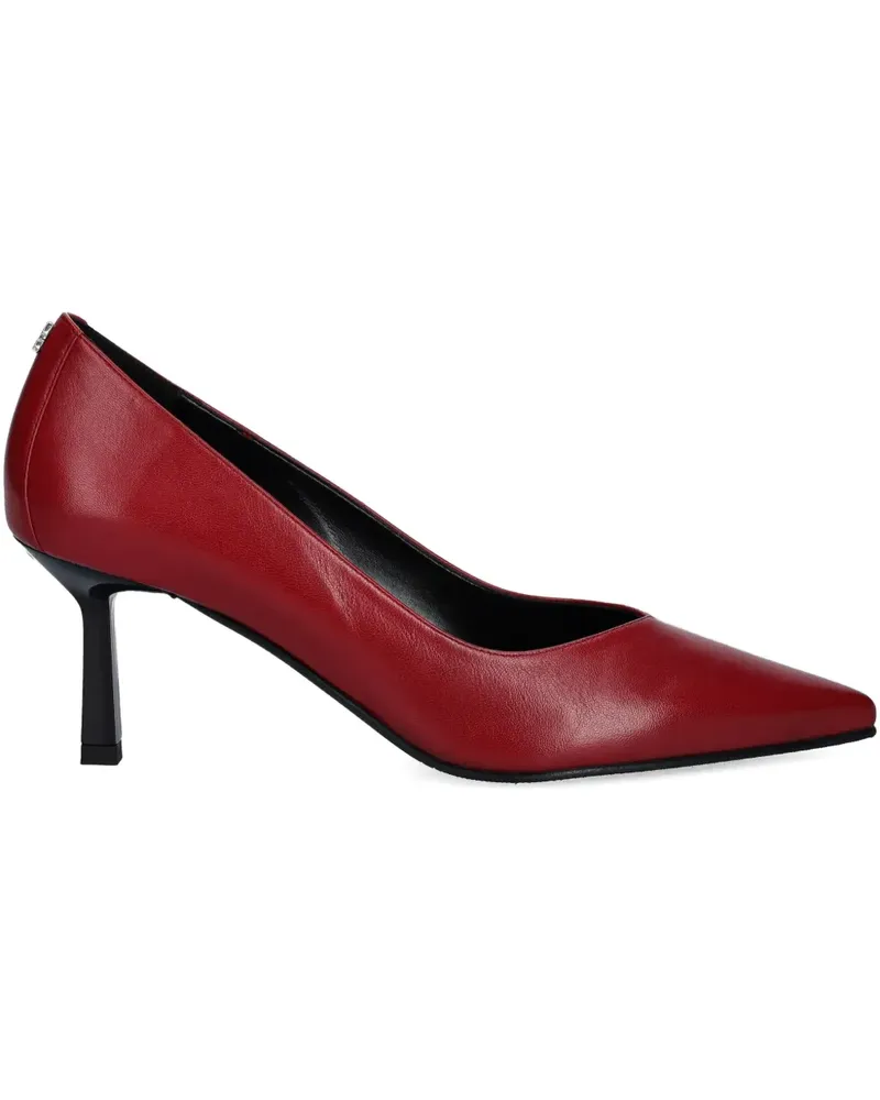 HUGO BOSS 75mm pointed-toe heel pumps - Rot Rot