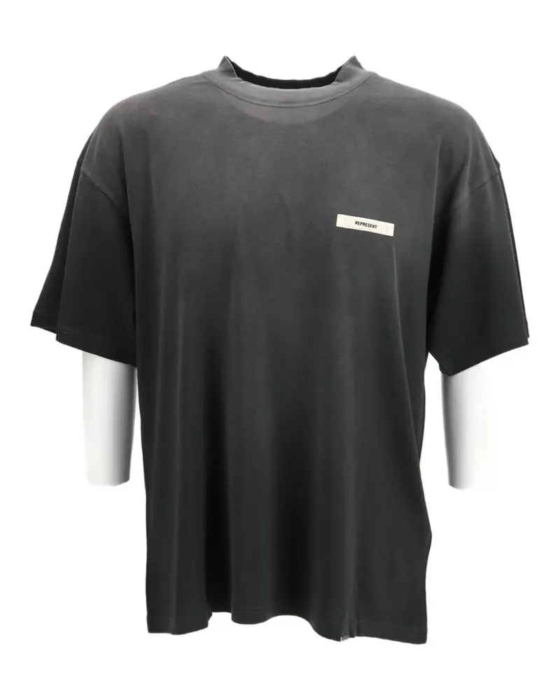 REPRESENT Ausgeblichenes Hemd - Schwarz Schwarz