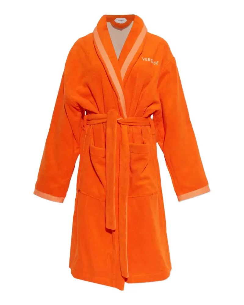 Versace cotton bathrobe - Orange Orange