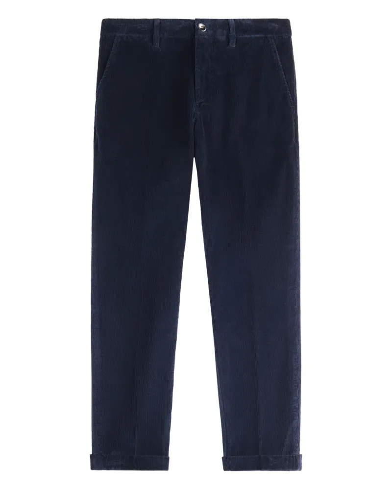 Fay Hose aus Cord - Blau Blau