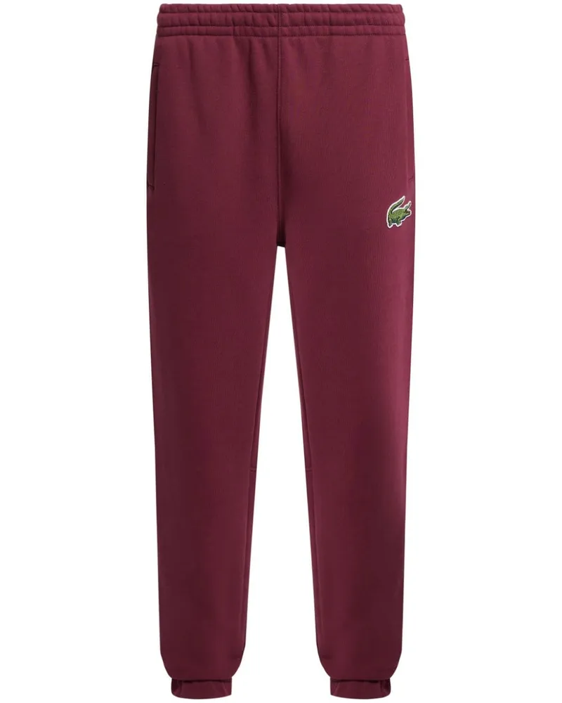 Lacoste Jogginghose aus Bio-Baumwolle - Rot Rot