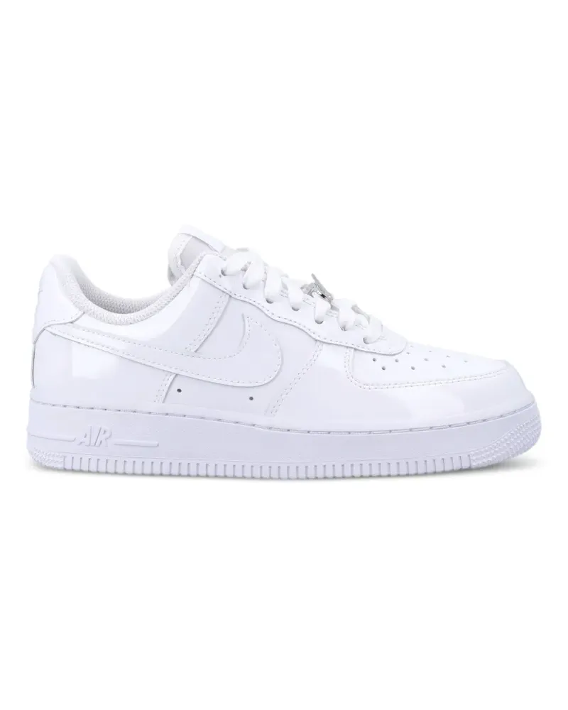 Nike Air Force 1 '07 patent-finish sneakers - Weiß Weiß