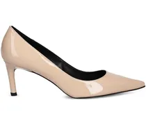 Spitze Stiletto-Pumps 70mm - Nude