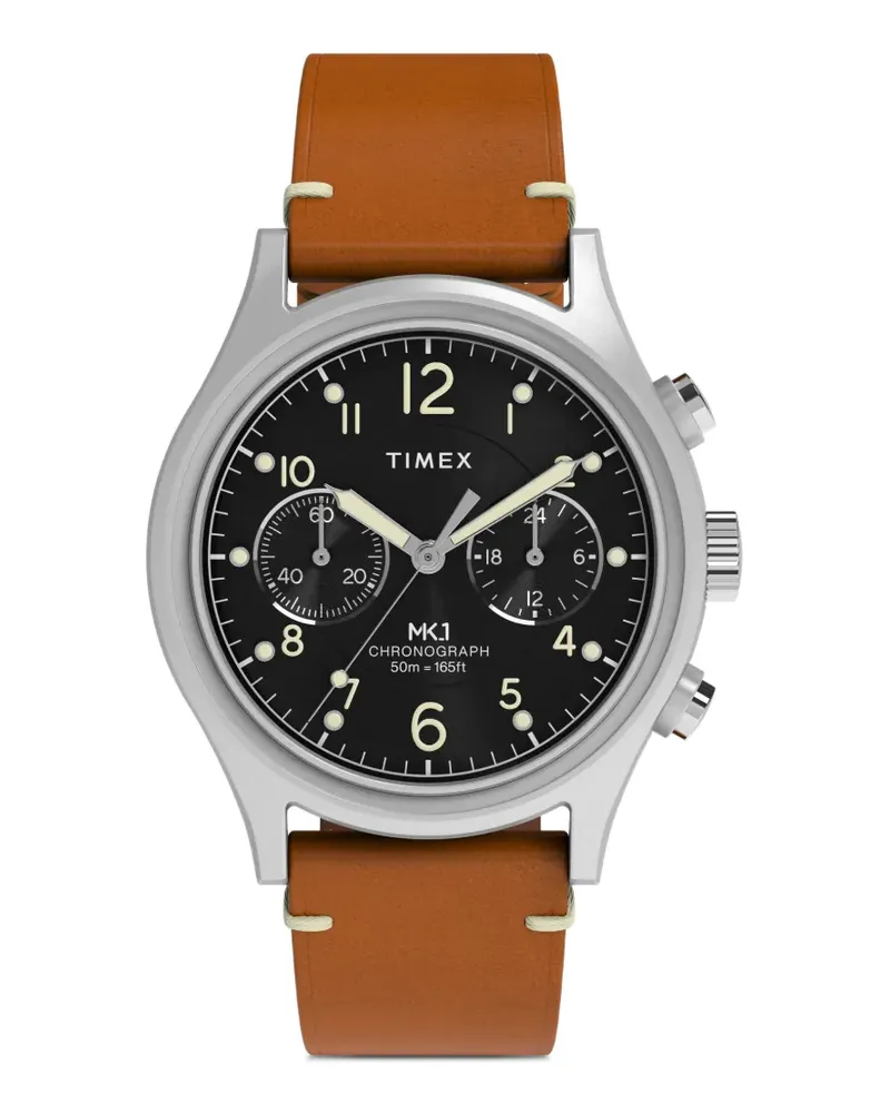 Timex Mk1 Chronograph 40mm - Schwarz Schwarz