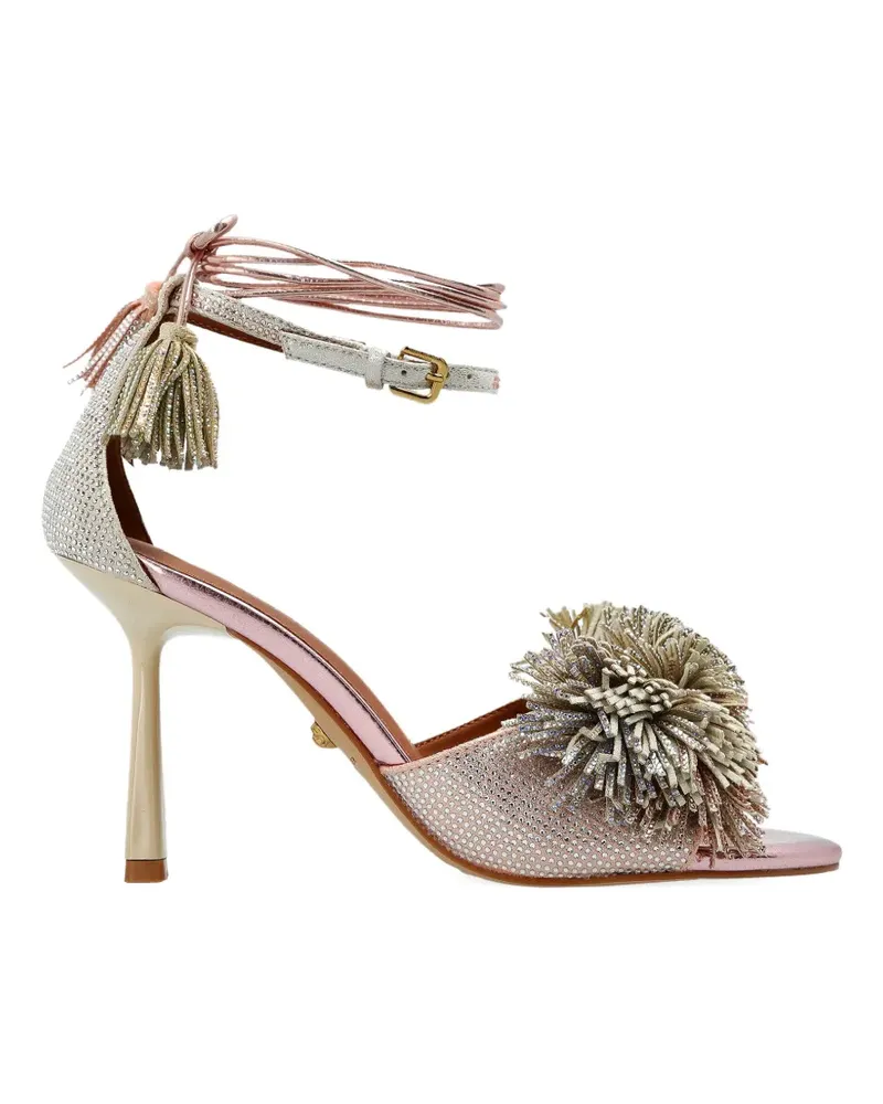 Kurt Geiger pompom-embellishment sandals - Rosa Rosa