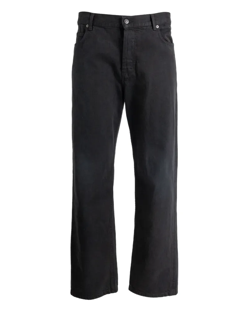 The Row cotton jeans - Schwarz Schwarz