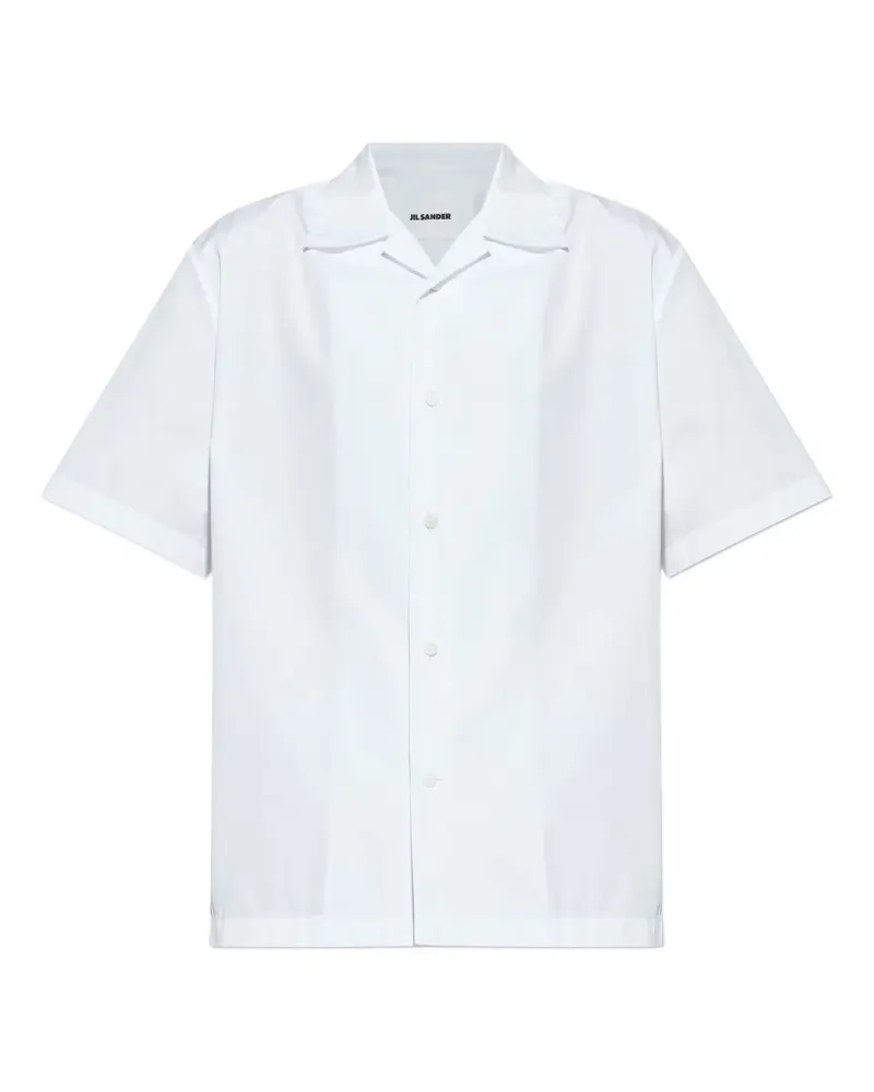 Jil Sander Kurzärmeliges Hemd - Weiß Weiß