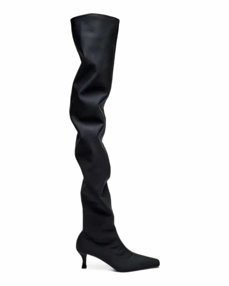 Proenza Schouler Trap Overknee-Stiefel - Schwarz Schwarz