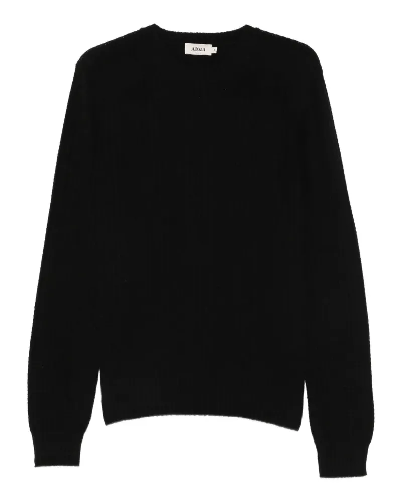 Altea Gerippter Pullover - Schwarz Schwarz