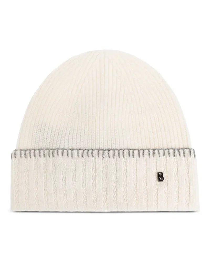 Bogner Gerippte Moulan Beanie - Nude Nude