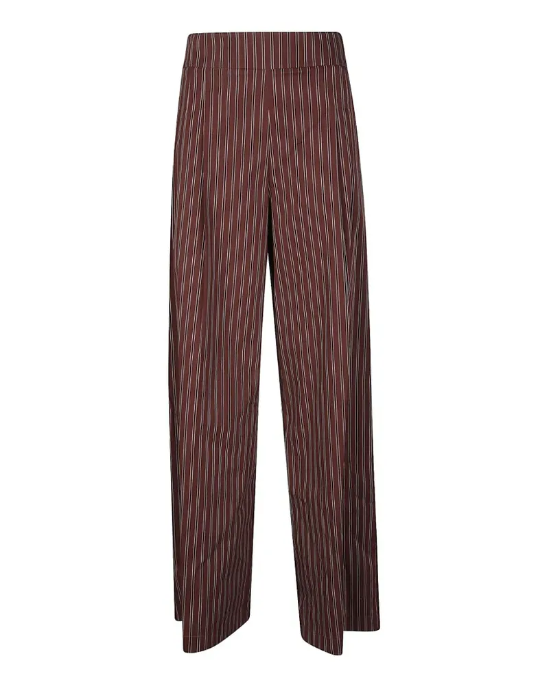 Patrizia Pepe striped trousers - Braun Braun
